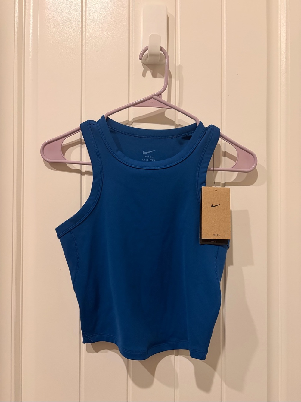 Nike Women’s Royal Blue Racerback Crop Tank